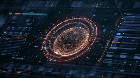 AE模板-终极未来数字科技HUD信息数据UI界面动画元素 Ultimate FUI HUD Library