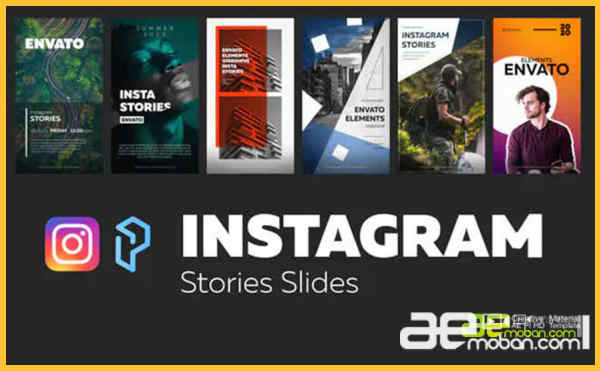 AE模板-手机端视频包-8203-Instagram Stories Slides Vol.3