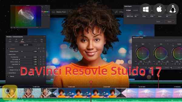 Davinci Resolve Studio 17.4.3 _达芬奇17.4.3 破解版(Win&Mac&Linux)
