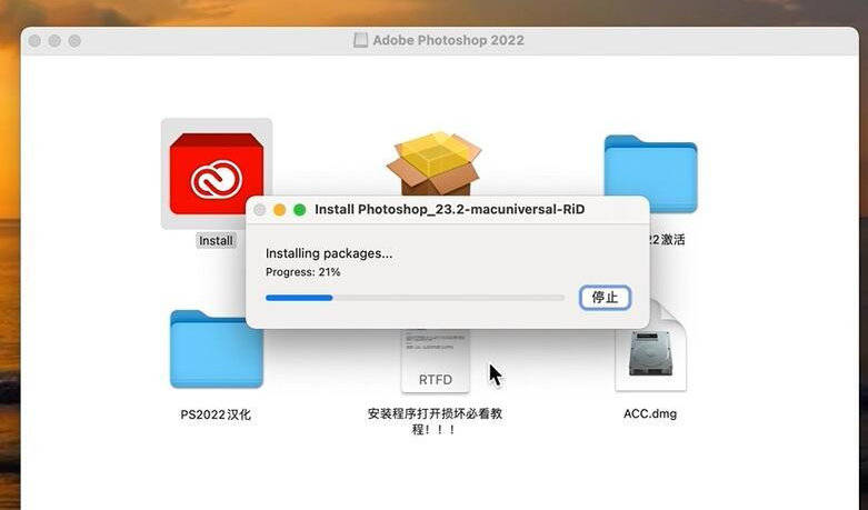 PhotoShop 2022 for mac/windows中文破解版更新